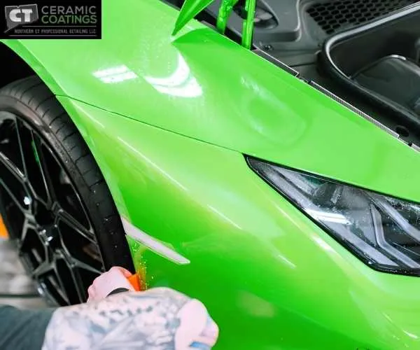 representing ceramic coating in Southwick